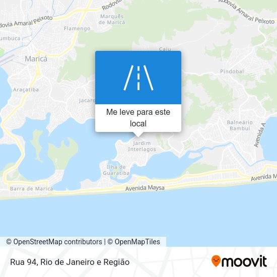 Rua 94 mapa