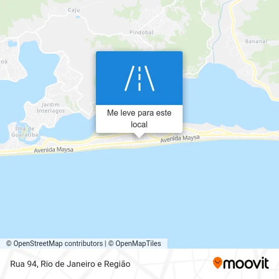 Rua 94 mapa