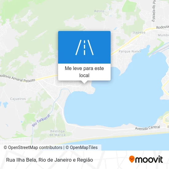 Rua Ilha Bela mapa