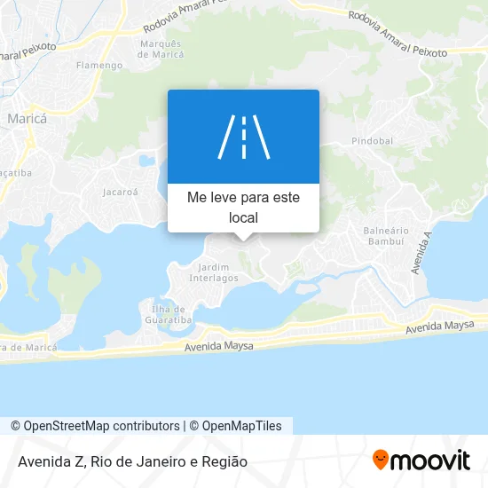 Avenida Z mapa