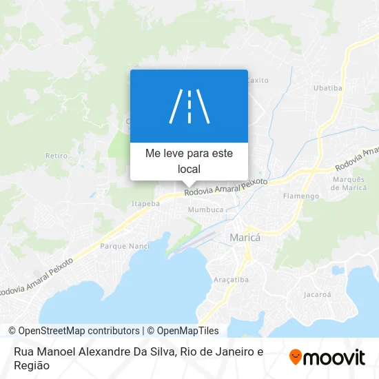 Rua Manoel Alexandre Da Silva mapa