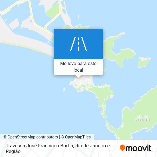 Travessa José Francisco Borba mapa