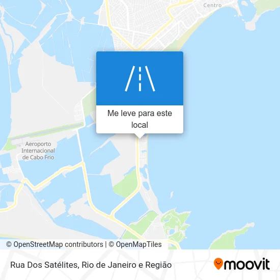 Rua Dos Satélites mapa