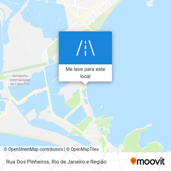 Rua Dos Pinheiros mapa