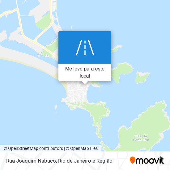 Rua Joaquim Nabuco mapa