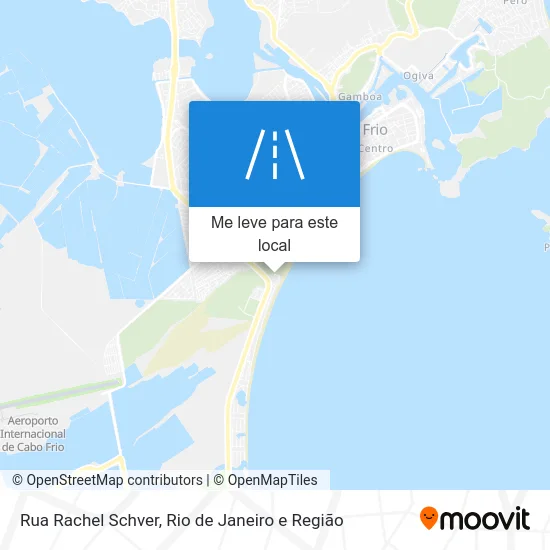 Rua Rachel Schver mapa