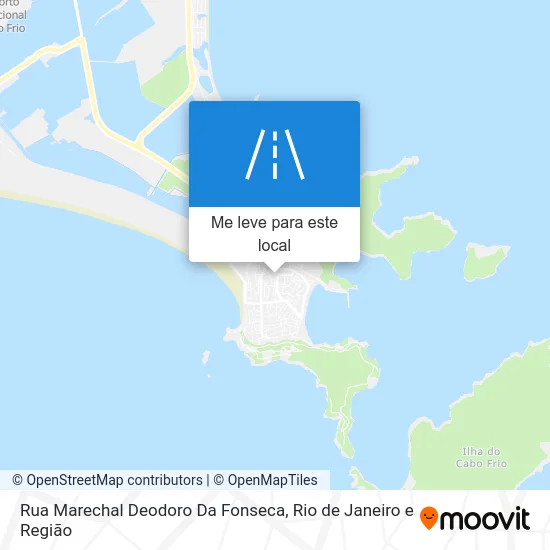Rua Marechal Deodoro Da Fonseca mapa