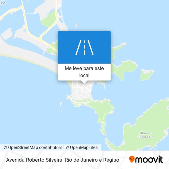 Avenida Roberto Silveira mapa