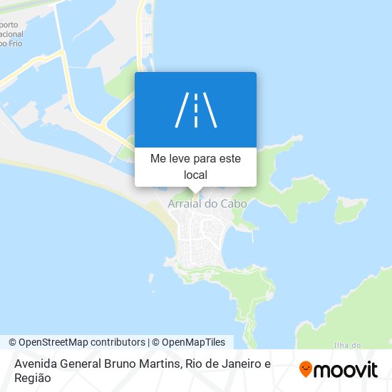 Avenida General Bruno Martins mapa