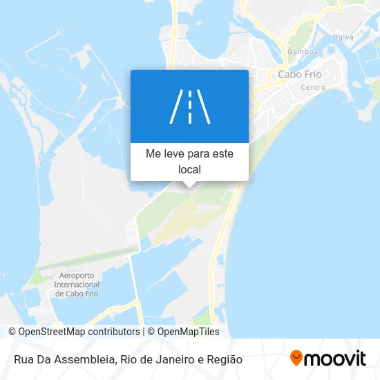 Rua Da Assembleia mapa