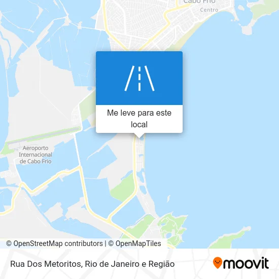Rua Dos Metoritos mapa