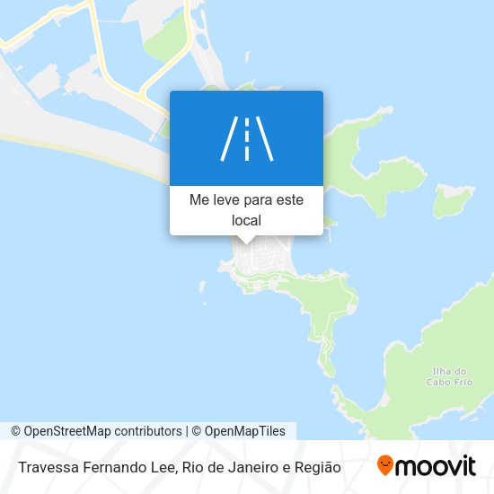 Travessa Fernando Lee mapa