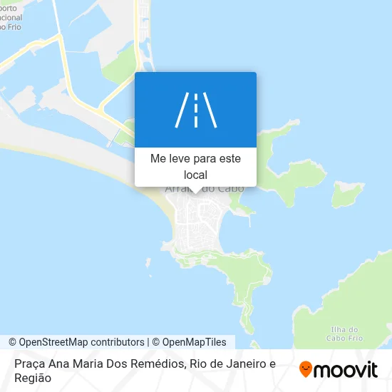 Praça Ana Maria Dos Remédios mapa