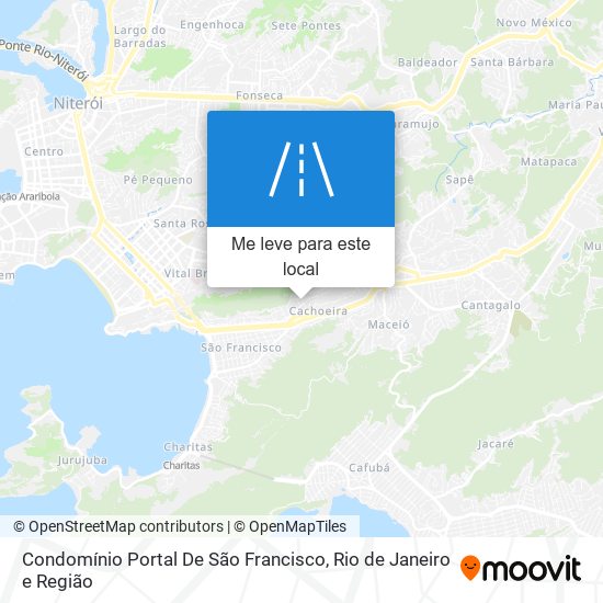 Condomínio Portal De São Francisco mapa