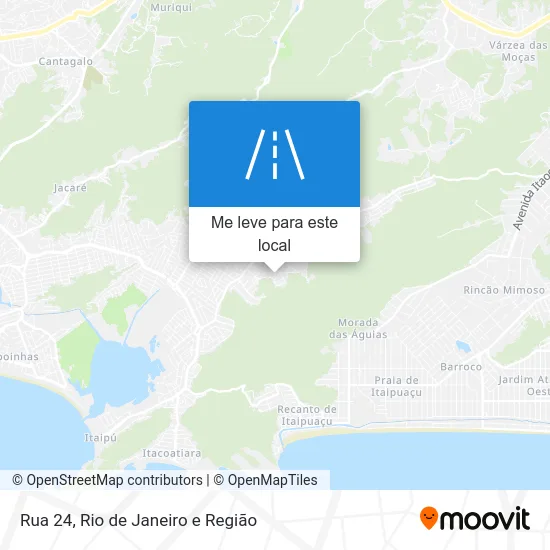 Rua 24 mapa