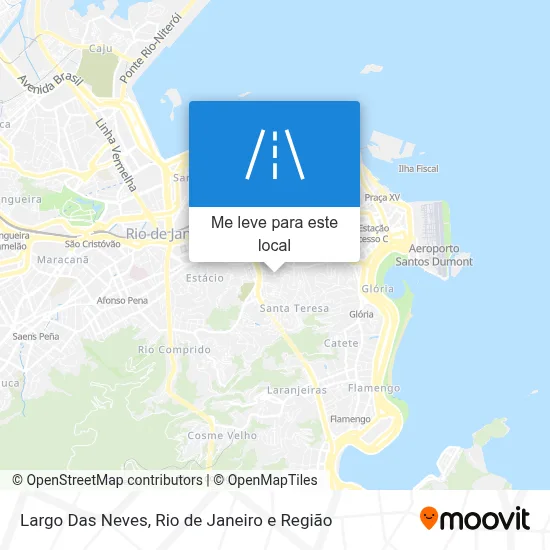 Largo Das Neves mapa