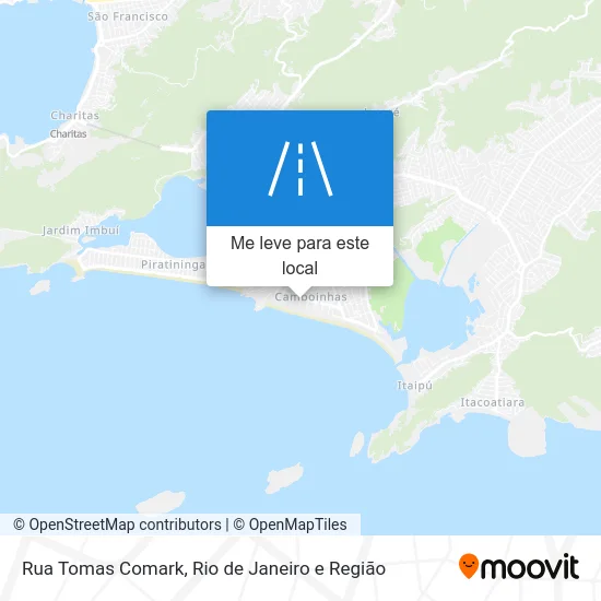 Rua Tomas Comark mapa