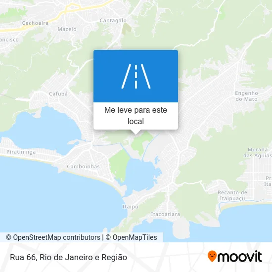 Rua 66 mapa