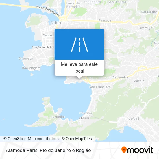 Alameda Paris mapa