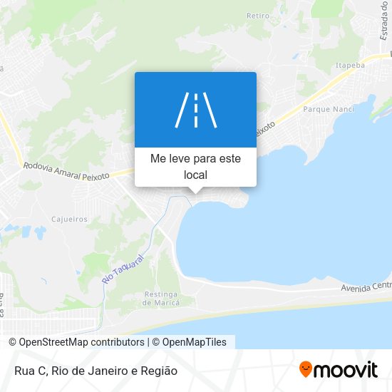 Rua C mapa