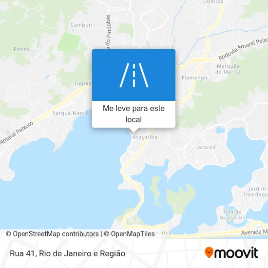 Rua 41 mapa
