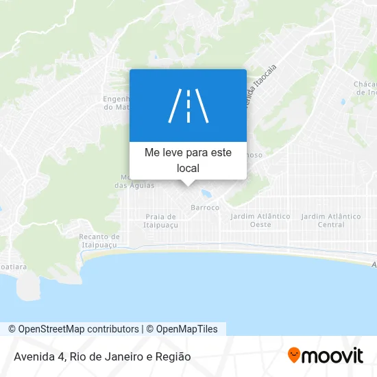 Avenida 4 mapa