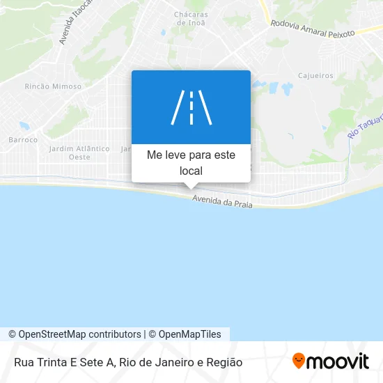 Rua Trinta E Sete A mapa