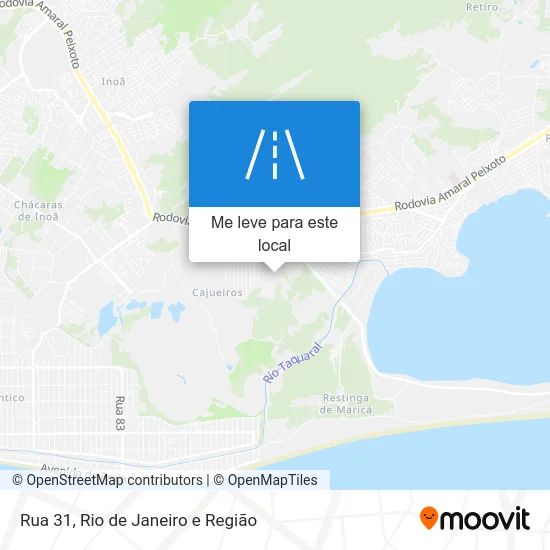Rua 31 mapa