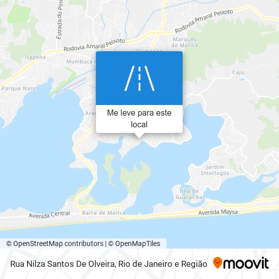 Rua Nilza Santos De Olveira mapa