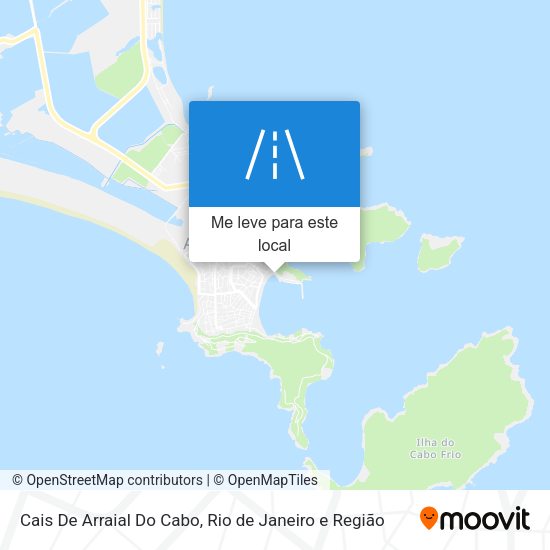 Cais De Arraial Do Cabo mapa