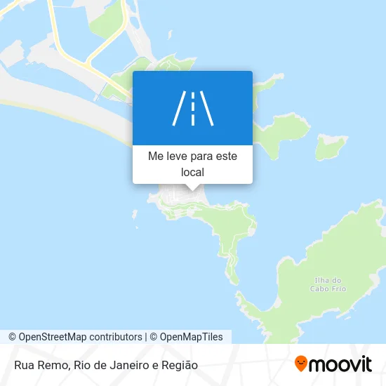 Rua Remo mapa