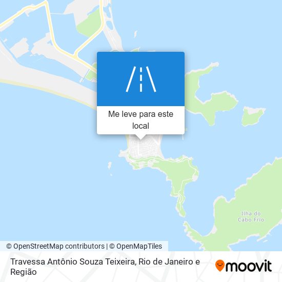 Travessa Antônio Souza Teixeira mapa