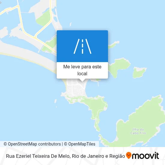Rua Ezeriel Teixeira De Melo mapa