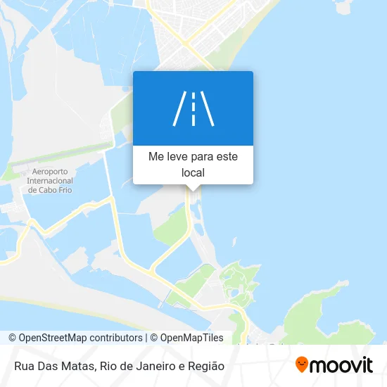 Rua Das Matas mapa