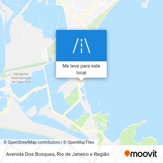 Avenida Dos Bosques mapa