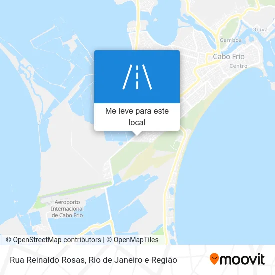 Rua Reinaldo Rosas mapa