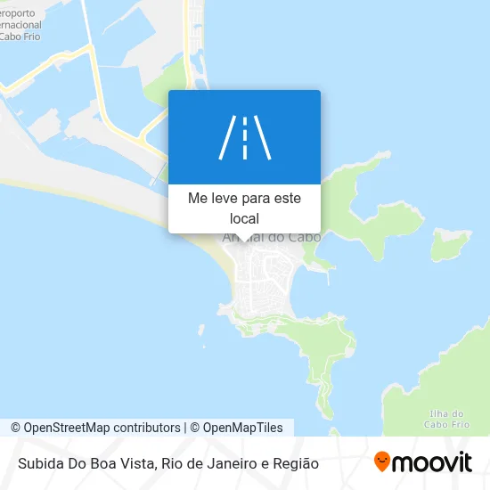 Subida Do Boa Vista mapa