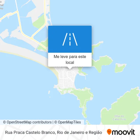 Rua Praca Castelo Branco mapa