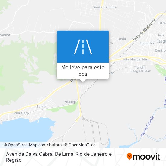 Avenida Dalva Cabral De Lima mapa