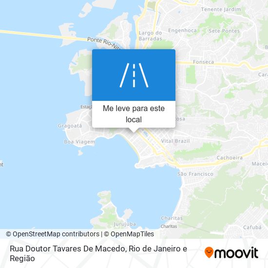 Rua Doutor Tavares De Macedo mapa