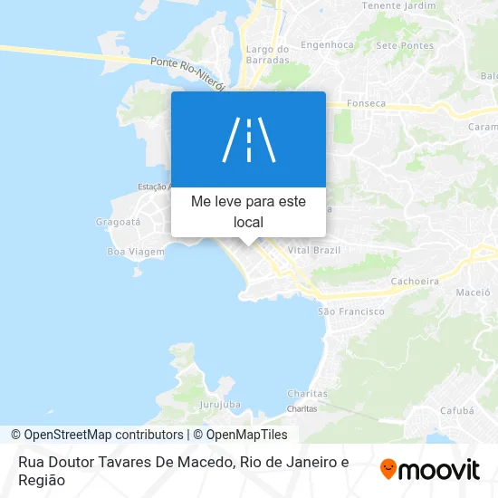Rua Doutor Tavares De Macedo mapa