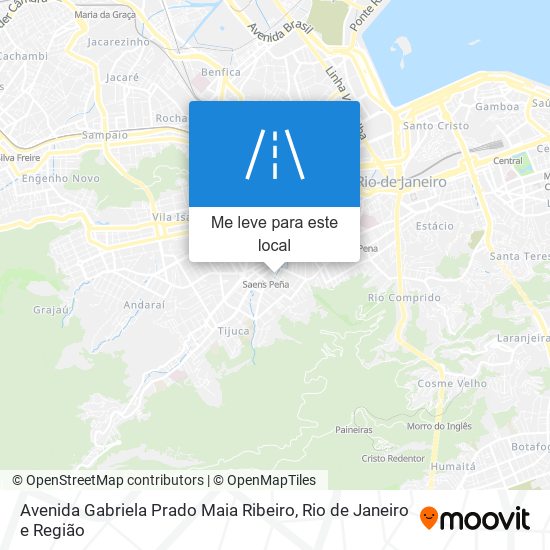 Avenida Gabriela Prado Maia Ribeiro mapa