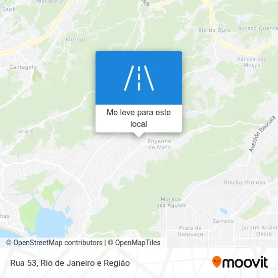 Rua 53 mapa