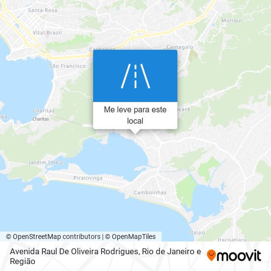 Avenida Raul De Oliveira Rodrigues mapa