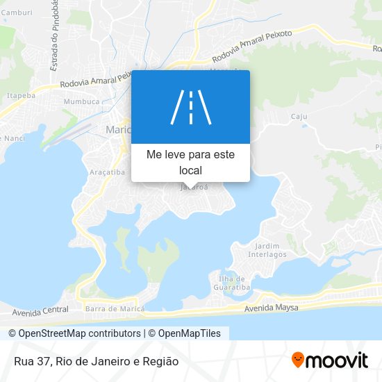 Rua 37 mapa