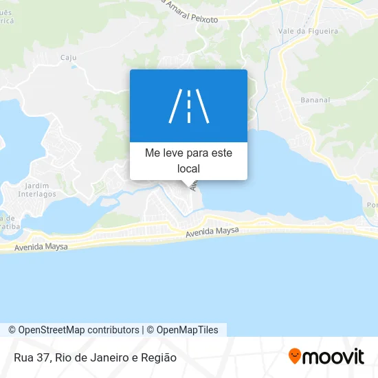 Rua 37 mapa