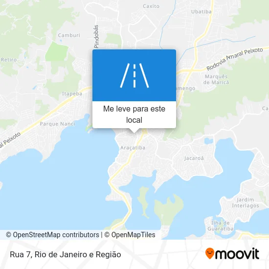 Rua 7 mapa