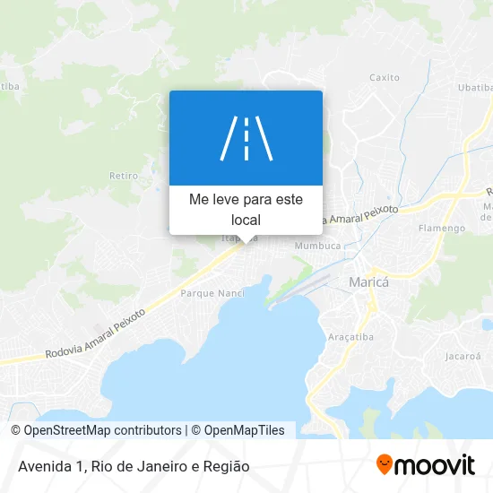 Avenida 1 mapa