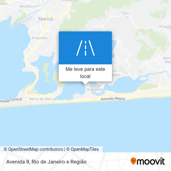 Avenida 8 mapa