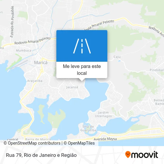 Rua 79 mapa